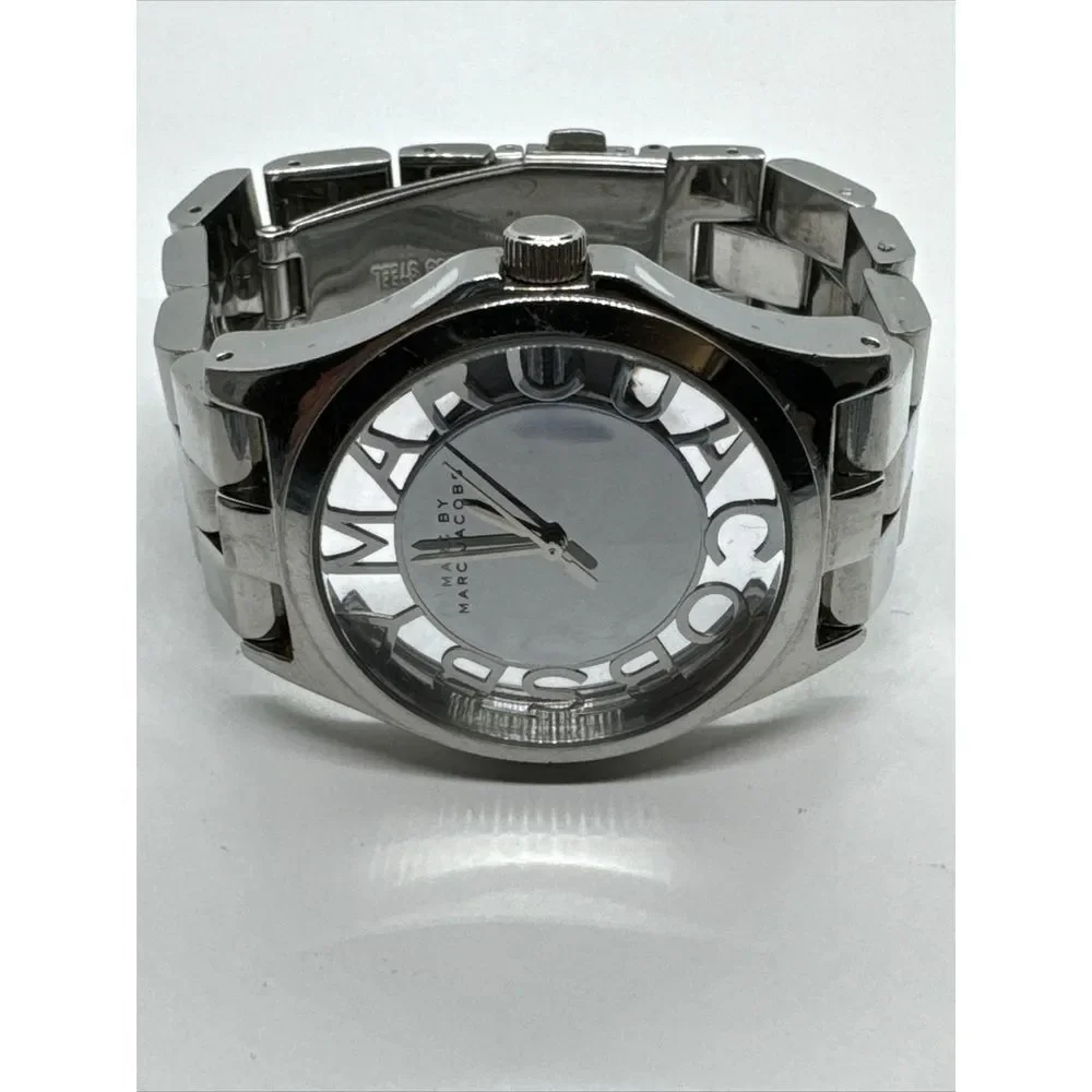 Marc Jacobs Henry Skeleton MBM3205 Women's Stainless Steel Analog Watch JNA759